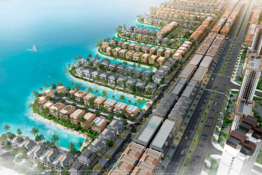 Hình phối cảnh Shophouse Imperia Green Paradise