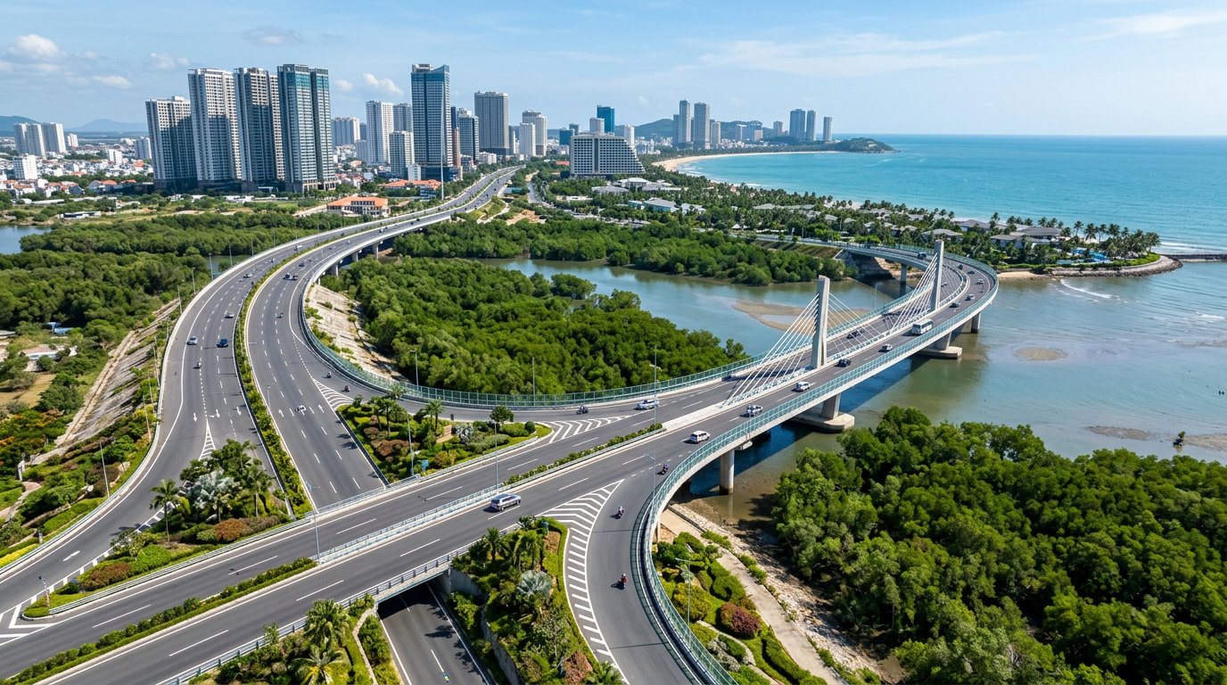 Khởi Công Đường Vượt Biển Cần Giờ – Vũng Tàu 93.159 Tỷ: Cú Hích Mới Cho Imperia Green Paradise