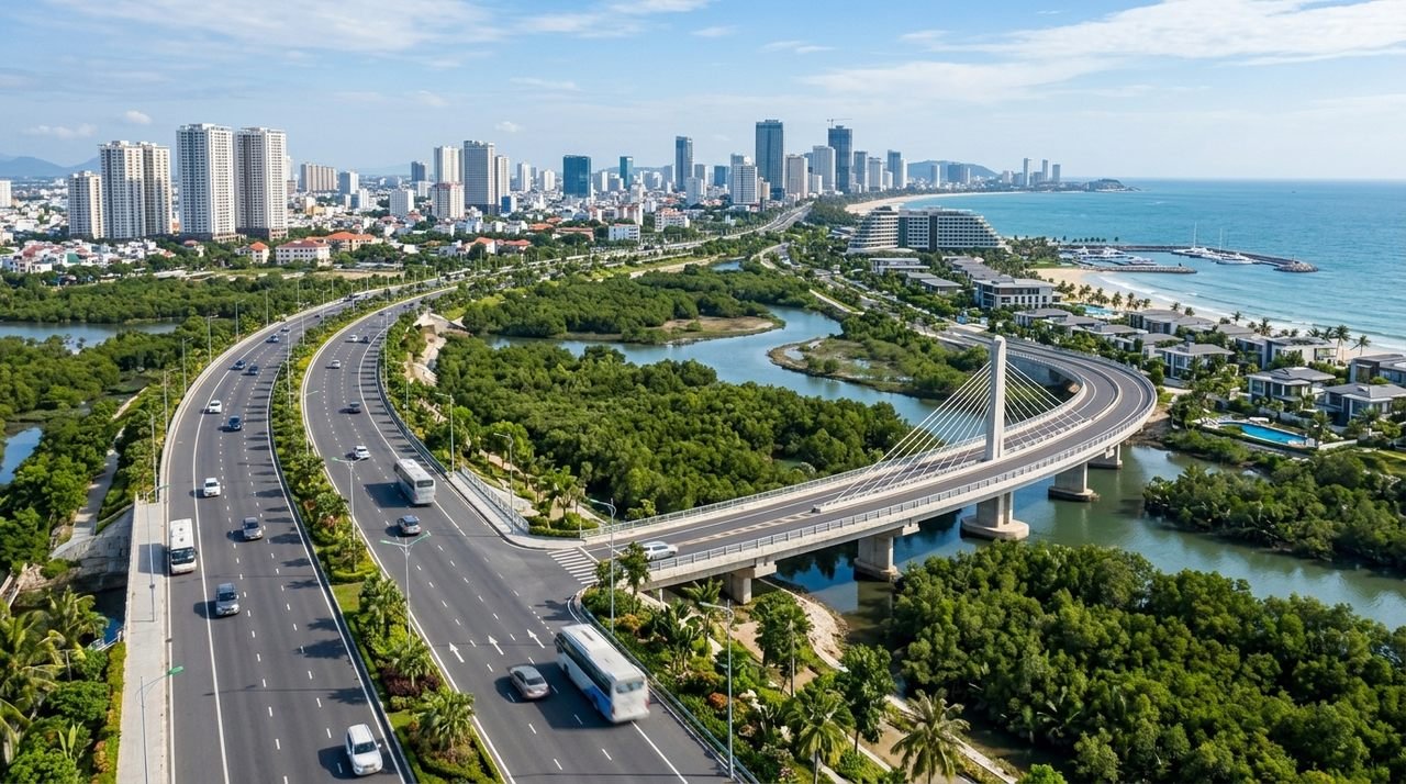 Sơ đồ phân khu và hạ tầng nội khu Vinhomes Green Paradise Cần Giờ