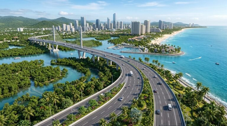 Imperia Green Paradise Cần Giờ - Hạ tầng giao thông kết nối Cần Giờ — tiền đề tăng giá trị bất động sản