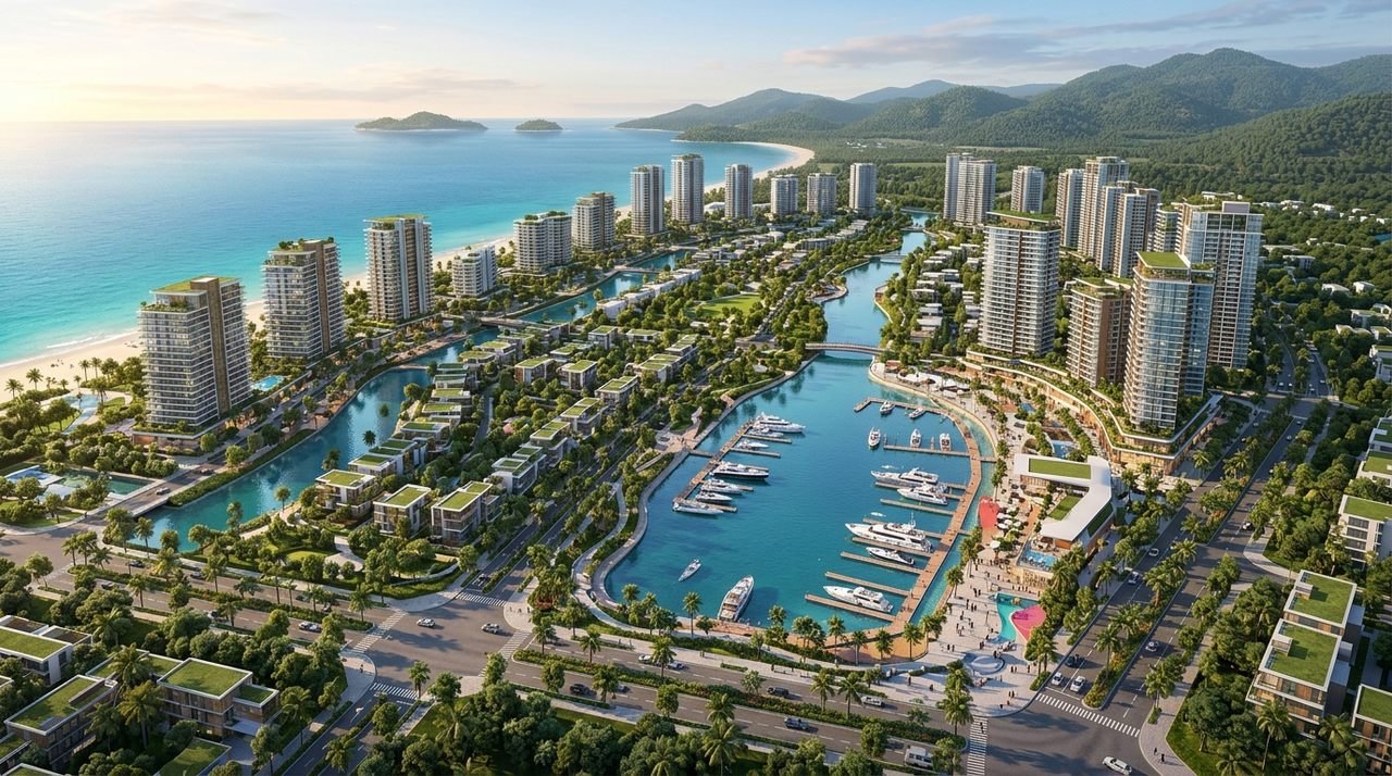 Imperia Green Paradise Cần Giờ - Quy hoạch tổng thể Khu đô thị Vinhomes Green Paradise Cần Giờ