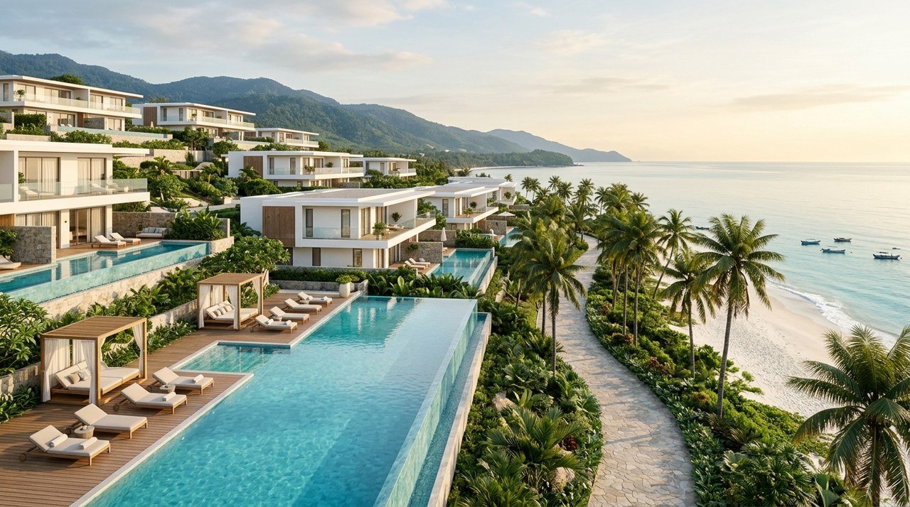 Mặt tiền biển Cần Giờ — lợi thế đắt giá của Imperia Green Paradise Cần Giờ, gần cụm tiện ích Vinhomes Green Paradise