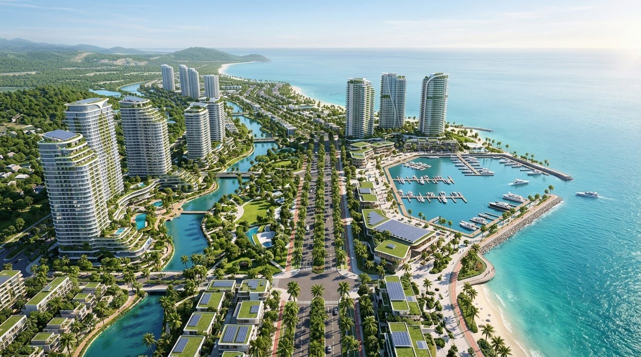 Imperia Green Paradise Cần Giờ - Quy hoạch tổng thể Khu đô thị Vinhomes Green Paradise Cần Giờ