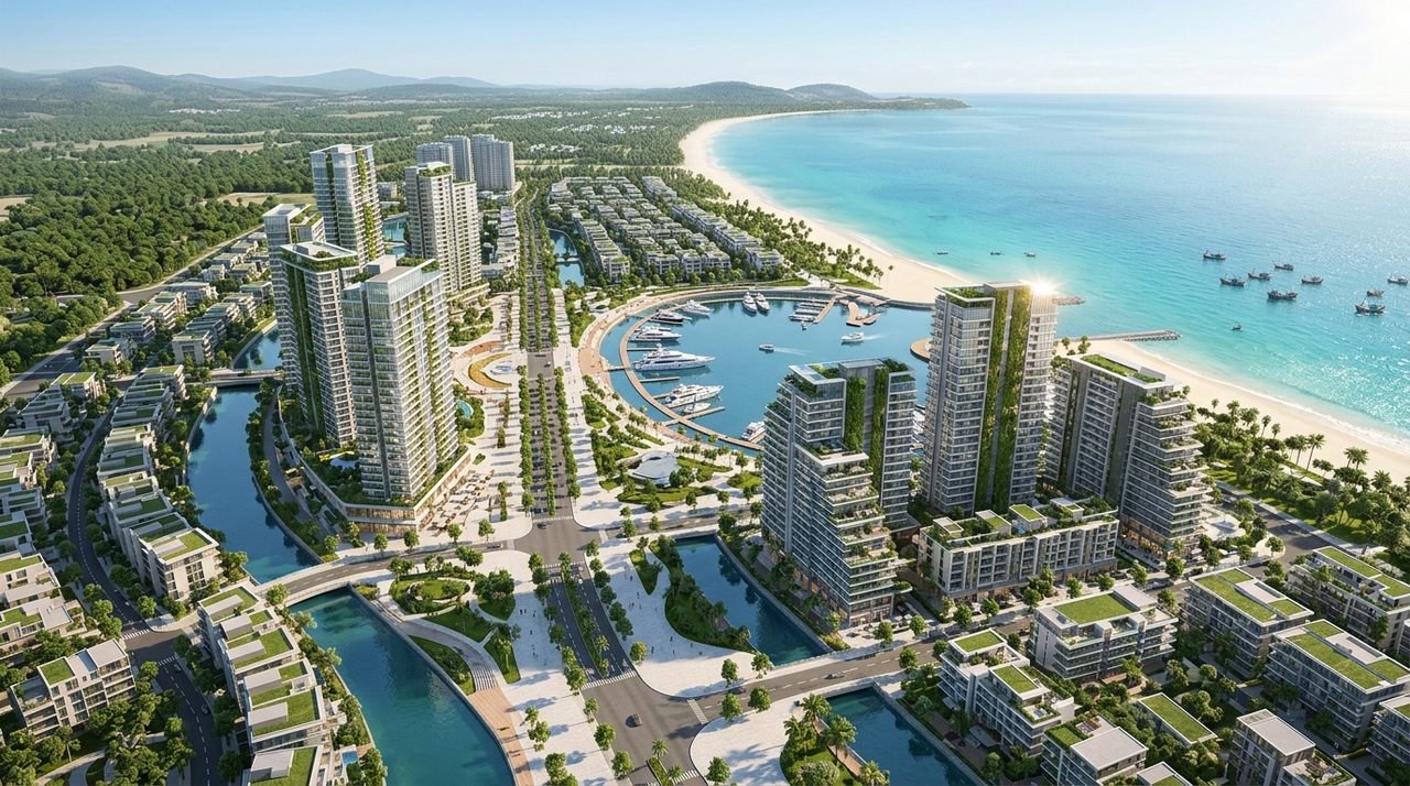 Imperia Green Paradise Cần Giờ - Quy hoạch tổng thể Khu đô thị Vinhomes Green Paradise Cần Giờ
