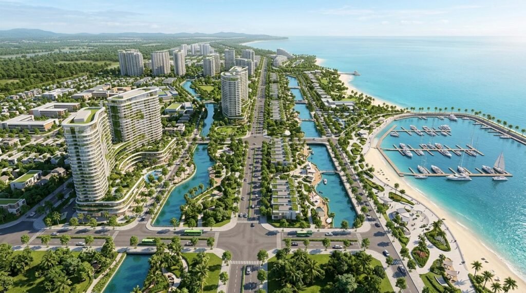 Imperia Green Paradise Cần Giờ - Quy hoạch tổng thể Khu đô thị Vinhomes Green Paradise Cần Giờ