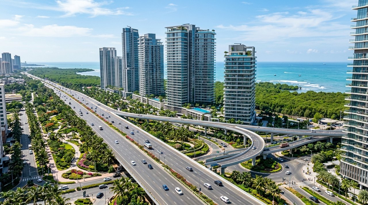 Căn hộ Imperia Green Paradise Cần Giờ hưởng lợi từ hạ tầng giao thông kết nối mới