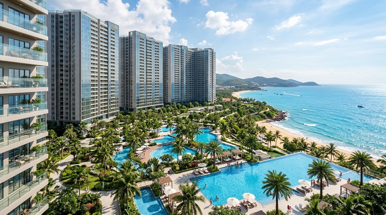 Phối cảnh căn hộ Imperia Green Paradise Cần Giờ trong khu đô thị Vinhomes Green Paradise