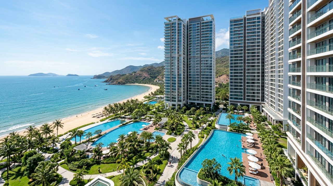 Phối cảnh căn hộ Imperia Green Paradise Cần Giờ trong khu đô thị Vinhomes Green Paradise