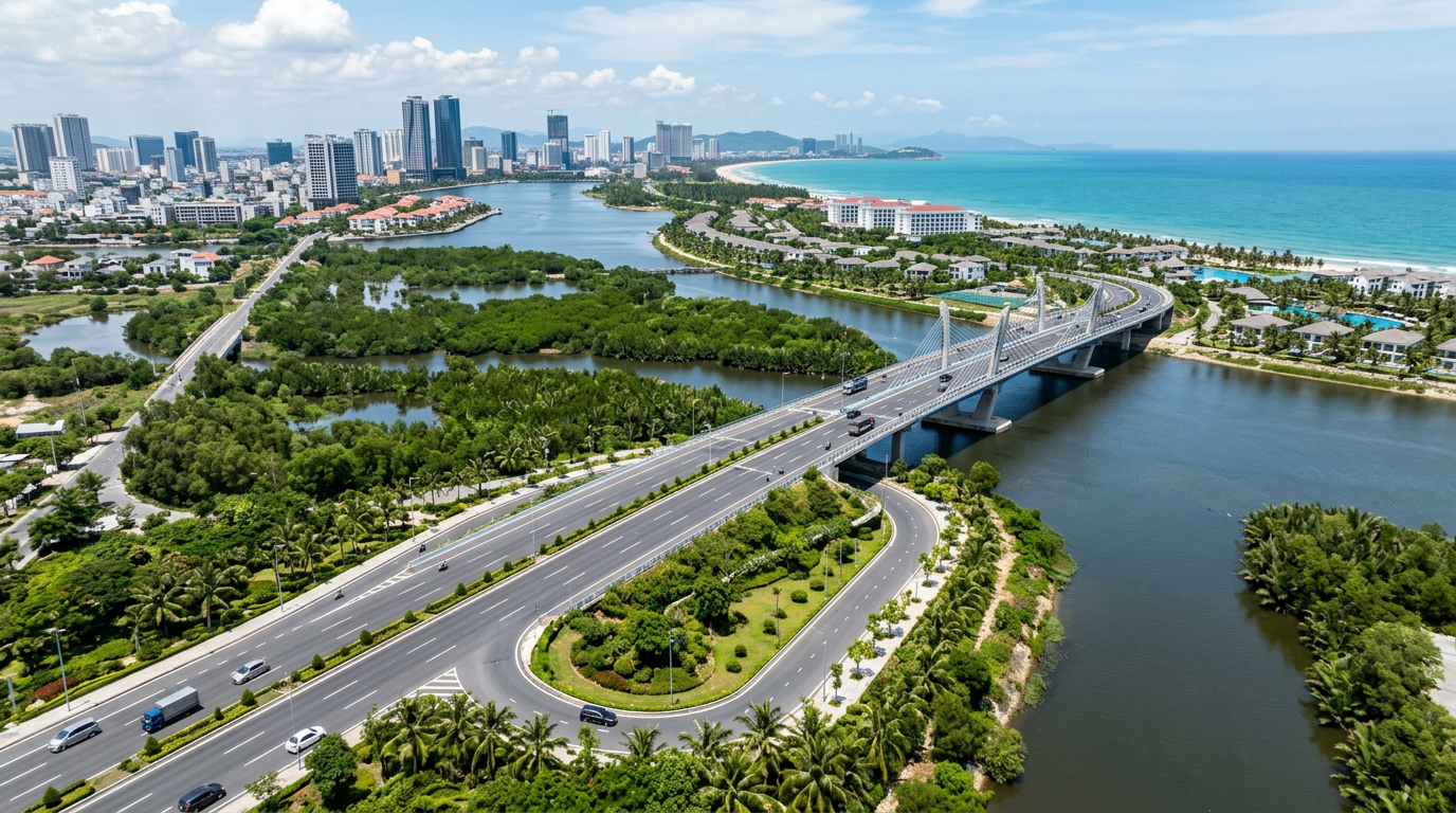 Imperia Green Paradise Cần Giờ - Hạ tầng giao thông kết nối Cần Giờ — tiền đề tăng giá trị bất động sản
