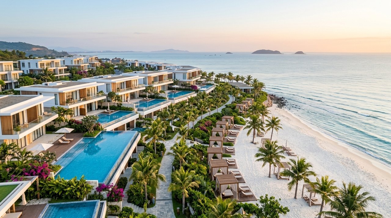 Mặt tiền biển Cần Giờ tại khu vực Imperia Green Paradise