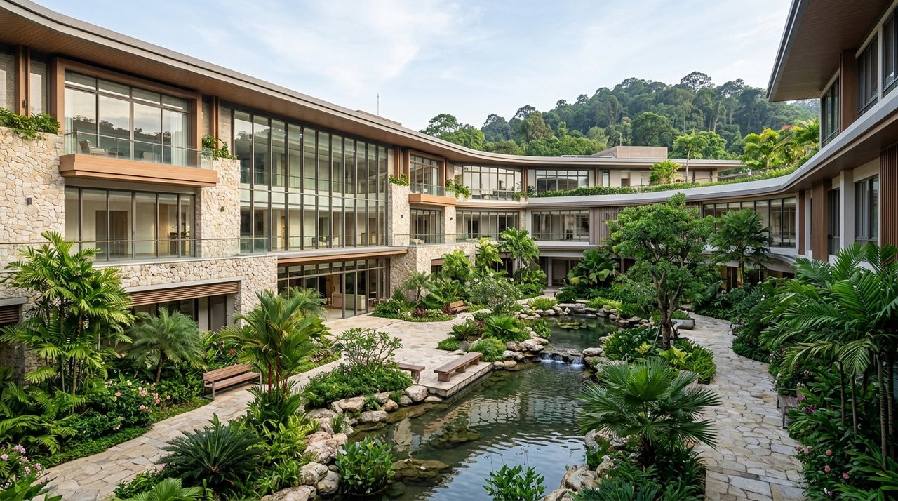 Bệnh viện dưỡng lão quốc tế 5 sao tại Vin New Horizon, Vinhomes Green Paradise Cần Giờ