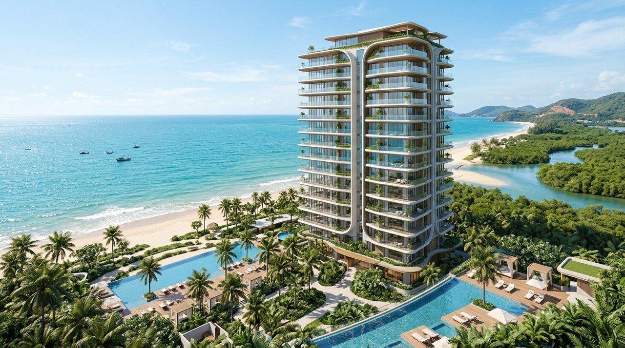 Imperia Green Paradise Cần Giờ - Phối cảnh tòa căn hộ cao cấp Imperia Green Paradise Cần Giờ