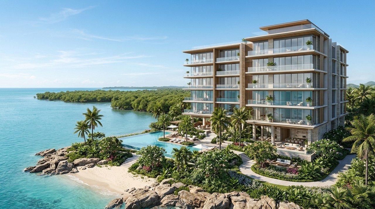 Imperia Green Paradise Cần Giờ - Phối cảnh tòa căn hộ cao cấp Imperia Green Paradise Cần Giờ