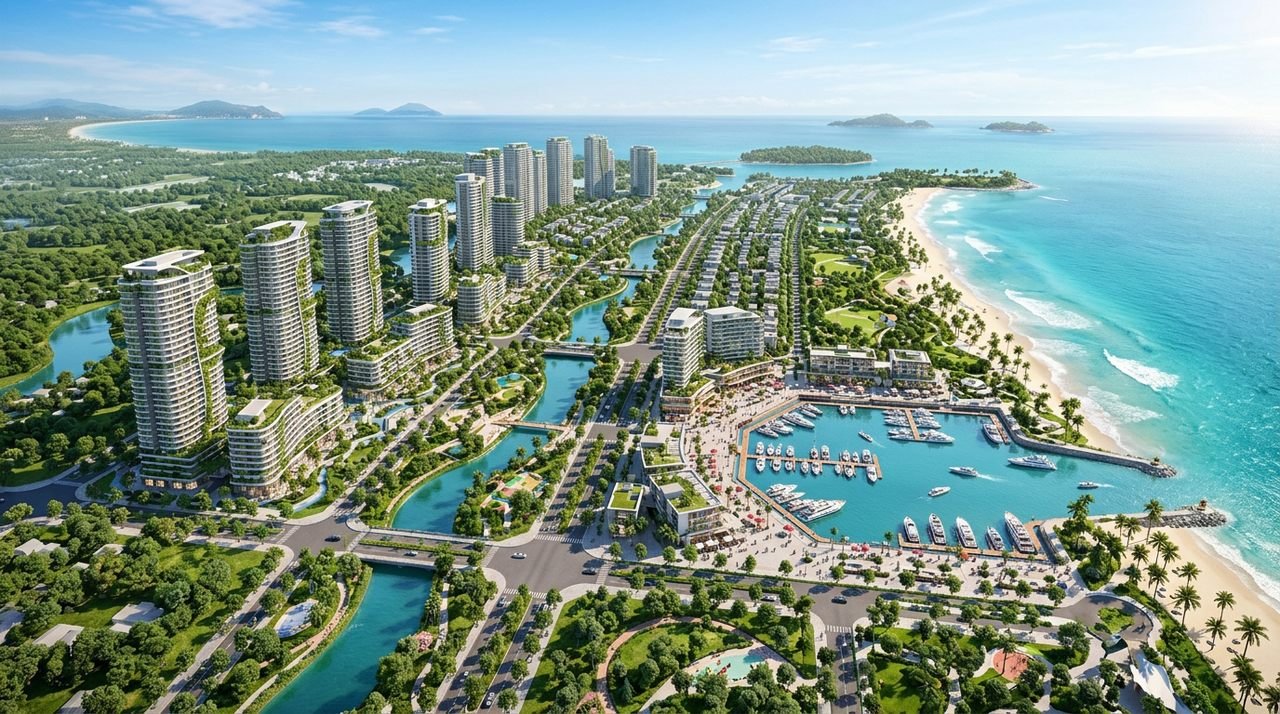 Imperia Green Paradise Cần Giờ - Quy hoạch tổng thể Khu đô thị Vinhomes Green Paradise Cần Giờ
