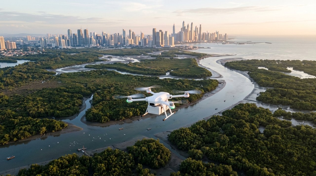 TP.HCM Mở Sandbox Drone UAV Tại Cần Giờ — Imperia Green Paradise Hưởng Lợi Gì?