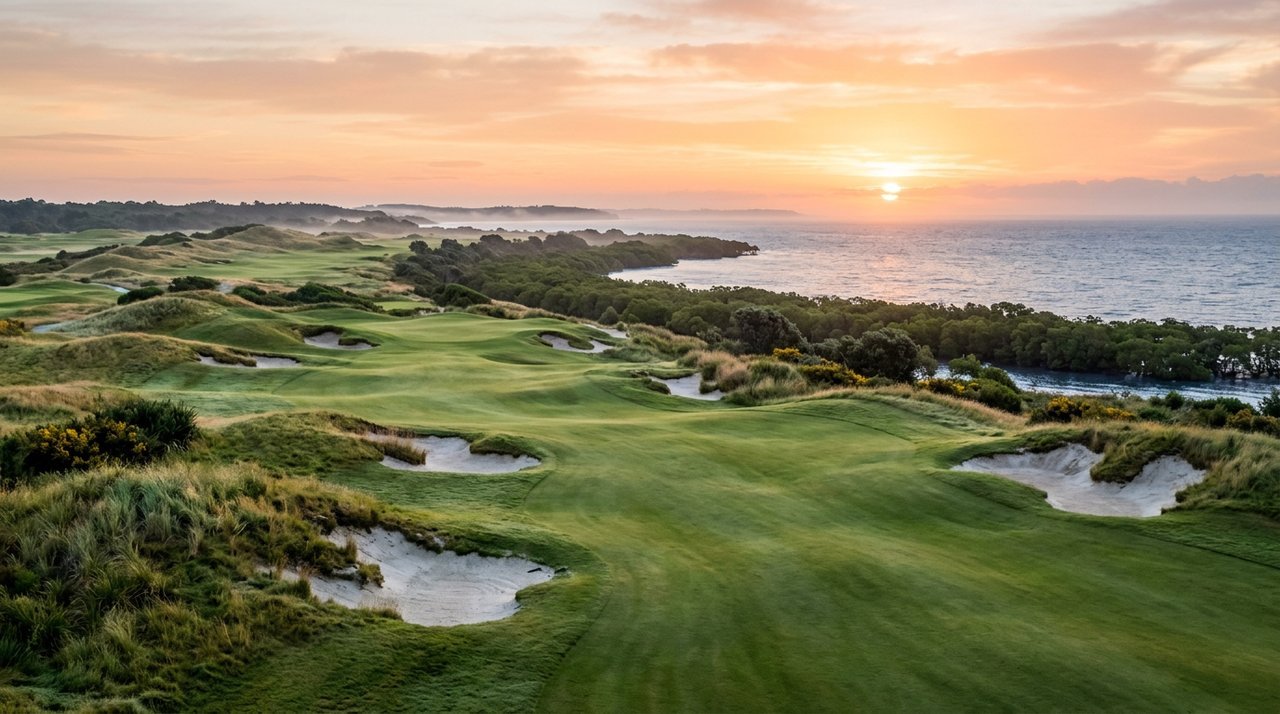 Sân golf ven biển Cần Giờ thuộc quần thể Vinhomes Green Paradise - Imperia Green Paradise Cần Giờ