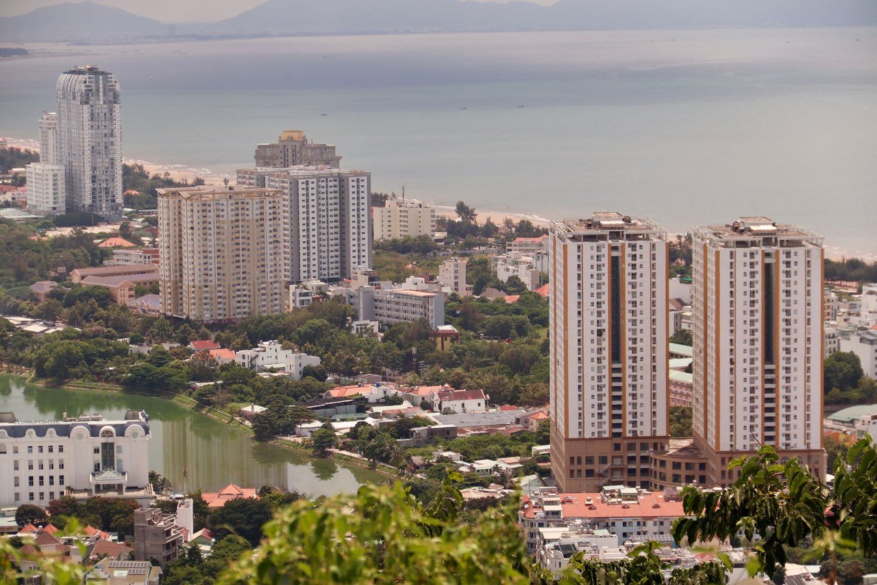 Toàn cảnh căn hộ ven đầm tại khu đô thị Vinhomes Green Paradise Cần Giờ, TP.HCM